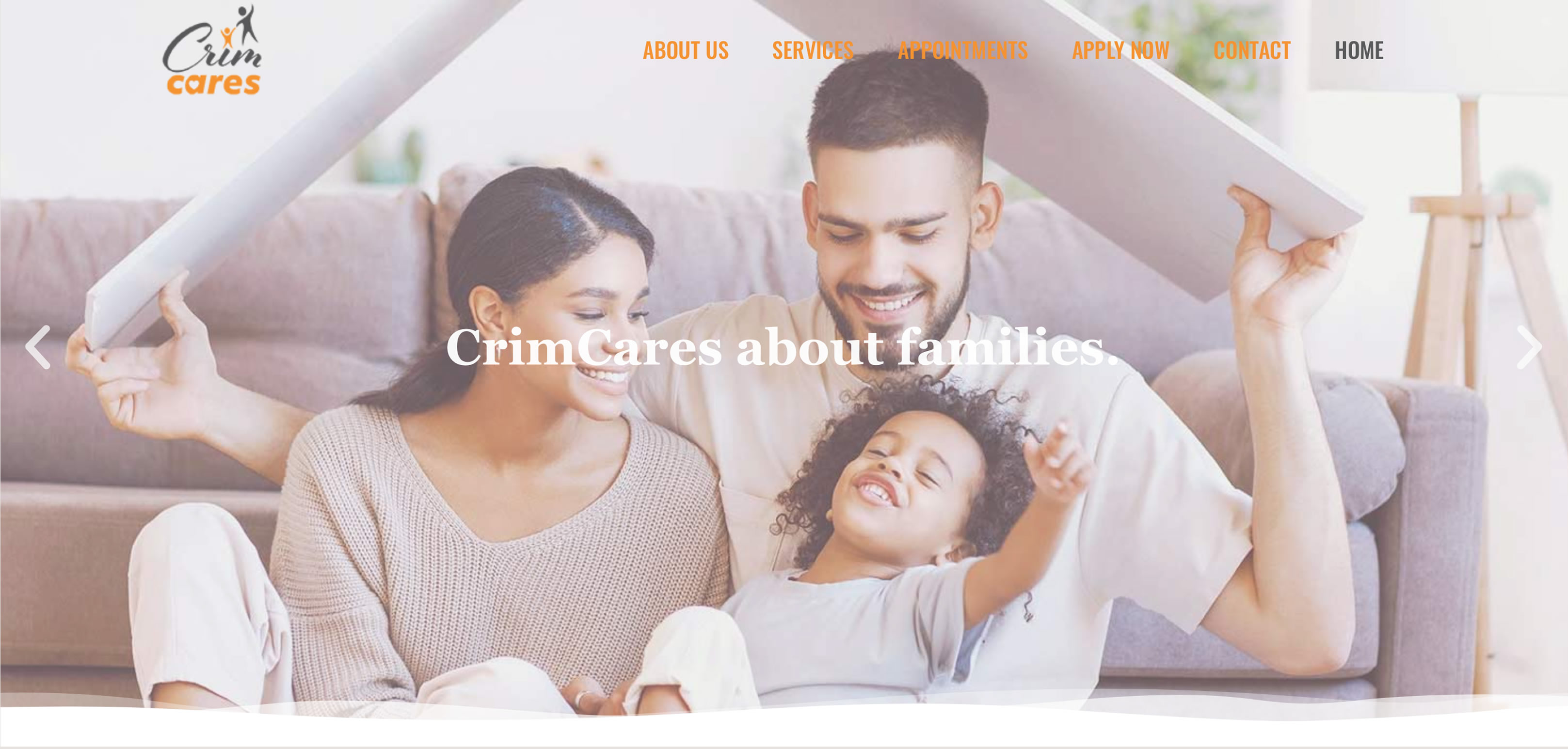 CrimCares Website